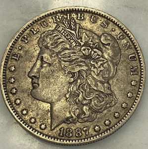 1887-O 1 $ Morgan Silber Dollar ~ Liberty Münze - Bild 1 von 11