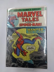 Marvel Tales #53 (1974) Spider-Man 8.0 VF Bagged & Boarded Nice Copy 51 Year Old - Picture 1 of 5