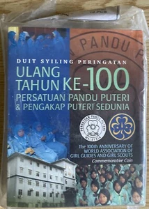 Coin Card 100th Ann Girl Guides 1 Pack 10 Pieces 2012 New - Picture 1 of 2