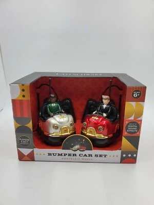 Retro Bumper Car Set FAO Schwarz RC Head-To-Head Nostalgic - Image 1 of 4
