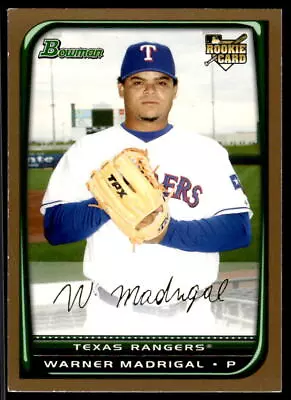 2008 Bowman Draft Picks & Prospects #BDP46 Warner Madrigal Near Mint or Better - Image 1 of 2