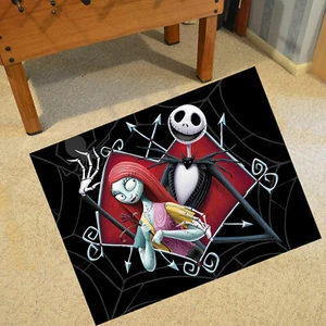 NEW Nightmare Before Christmas Room Rug Carpet Floor Mat Home Office Decor - Picture 1 of 2