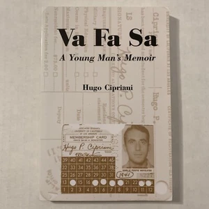 SIGNED Va Fa Sa A Young Man's Memoir By Hugo Cipriani Paperback UCLA Inscribed - Picture 1 of 5