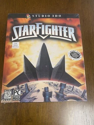 Star Fighter for PC and Power Mac, 1996 CD-ROM Studio 3DO Big Box Video Game - Image 1 of 4