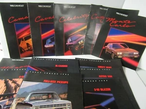 1985 Chevrolet Dealer Brochures El Camino Camaro Truck S10Blazer - GL333 - Picture 1 of 9