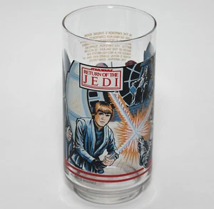 Star Wars El Retorno del Jedi 1983 Burger King Promo Coca Cola Vaso DE COLECCIÓN - Imagen 1 de 5