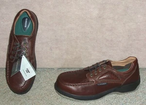 Men's brown FLORSHEIM Work Compadre Eurocasual Moc Toe Comp Toe shoes , 14 D - Picture 1 of 7