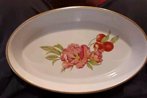Royal Worcester Pershore Floral Pattern Oven To Table Serving Dish - Picture 1 of 5