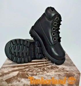 NEW TIMBERLAND 6 INCH CLASSIC BOOT WATERPROOF BLACK TODDLERS SIZE 4.5M (10864) - Picture 1 of 6