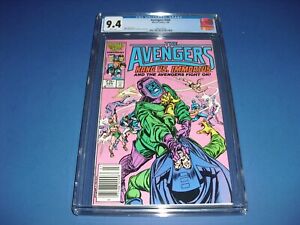 Avengers #269 newsstand CGC 9.4 WHITE PAGES from 1986! Mavel Kang app D62