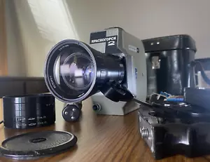 Funktionierende Krasnogorsk 2 16mm sowjetische Filmkamera mit Meteor 5-1 Zoomobjektiv + Extras - Bild 1 von 21