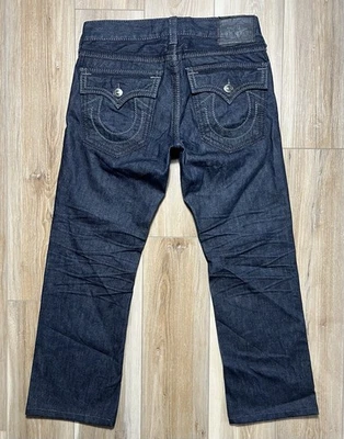 Pantalones de mezclilla True Religion Ricky Big QT con bolsillo con solapa - para hombre talla 34 X 32 Foto 1 de 4