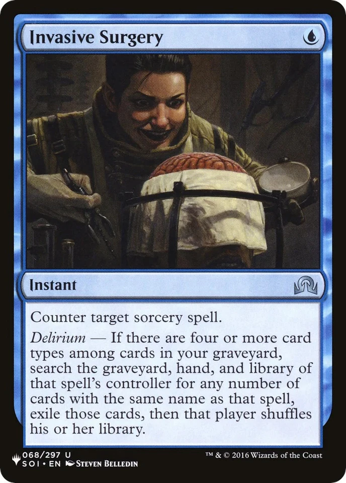 Invasive Surgery - 068/297 / English / Near Mint - Image 1 of 1