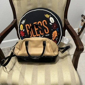 kate spade  bag ppatent leather Two Tone - Picture 1 of 7