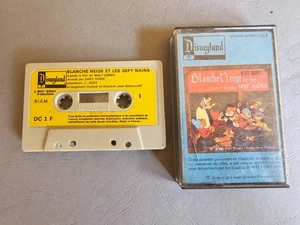 🎧 Cassette audio / K7 / Audio Tape BLANCHE NEIGE et les 7 nains A Disneyland🎧 - Picture 1 of 14