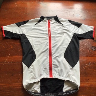 Bellwether Men's Cycling Jersey Short Sleeve Three Pocket Full Zip Size Small - Image 1 of 4