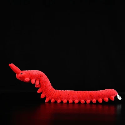 Original design velvet worm plush toy comb silkworm doll doll 60 cm