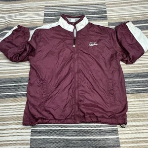 Texas A&M Aggies Jacke Herren XL weinrot NCAA Football Windbreaker Full Zip - Bild 1 von 20