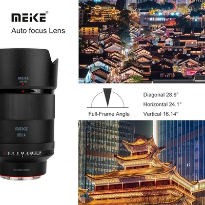Meike 85mm F1.4  Full Frame Auto Focus Telephoto Portrait Lens for Nikon Z-mount - Image 1 of 4