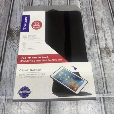 Targus Click-in Rotation 360° Rotating Case for iPad (7th, 8th) 10.2", Air 10.5" - Image 1 of 2