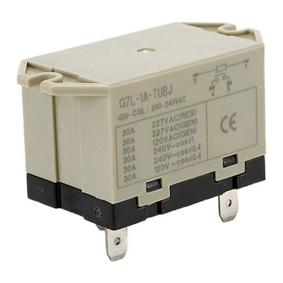 AC Compressor Controller Relay G7L1ATUBJ 30A 200240VAC for HVAC Systems - Image 1 of 4