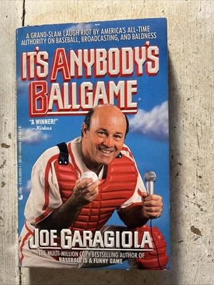 It’s Anybody’s Ballgame by Joe Garagiola, 1989 Paperback - Image 1 of 4