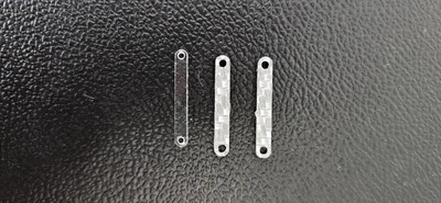 Losi Micro 1/36 Carbon Fiber Steering Links (Sliver Color) - Image 1 of 3