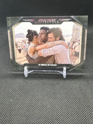 2024 Topps Star Wars Masterworks Embrace on Pasaana #BTS-20 Insert Rey Finn Poe - Image 1 of 2