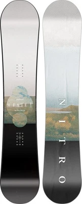 Nitro Fate Women's All-Mountain Snowboard, 144cm MY25 - Image 1 of 3