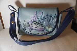 Vtg “The Original Key West Handbag” Shoulder Bag Purse Beach Florida Boat SALE - Picture 1 of 7