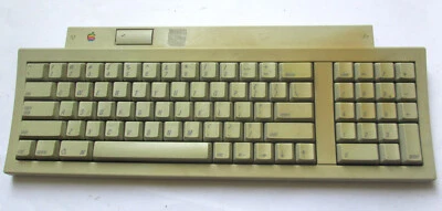 Vintage 1991 APPLE Keyboard II M0487 English Keys & Numeric BCGM0487 Macintosh - Bild 1 von 4
