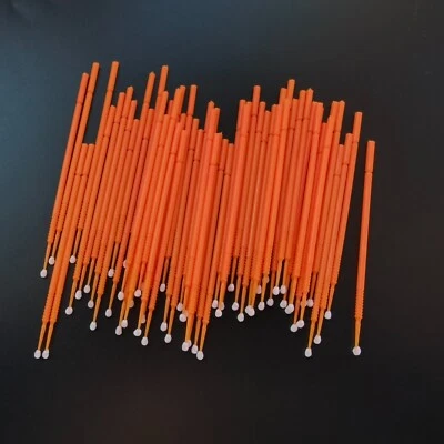 200 Microbrush Micro Brush Applicator Tips for Makeup Eyelash Dental Super Fine - Image 1 of 4
