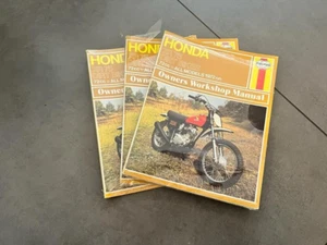 L@@K!!! - HONDA XR75  DIRT BIKES (1972-76) HAYNERS OWNERS WORKSHOP MANUAL  NEW - Picture 1 of 3