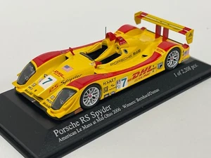 1/43 Minichamps Porsche RS Spyder winner 2006 Mid Ohio 400 066507 CS615 - Picture 1 of 8
