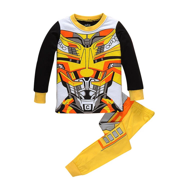 Nuevo con etiquetas Transformers niños niños pijama 100% algodón camiseta pijama ropa de dormir nuevo Foto 1 de 1