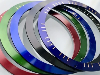 1 X Nuevo Stock Antiguo Genuino Breitling Clase J Automático e Inserto de Bisel Cronógrafo Foto 1 de 4