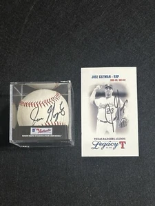 Jose Guzman handsignierter Baseball & Bild - Bild 1 von 9