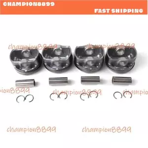 Juego de 4 pistones + anillos para Hyundai Kia Soul Forte 2,0 L4 2014-2018 - Imagen 1 de 7