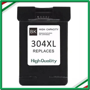 ✅ CARTUCCIA COMPATIBILE CON HP 304 XL NERO STAMPANTE DESKJET 3700 3720 3730 ✅ - Foto 1 di 4