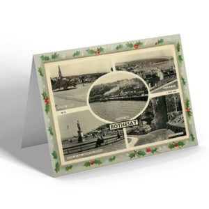 CHRISTMAS CARD Vintage Scotland - Rothesay (2)