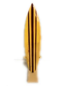 Classic Surfboard Natural with Vertical Stand 16 in - Trophy | #wai350140n - Picture 1 of 1