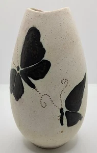 Holland Form Schmetterling Art Deco signiert Vase Reh verziert Vase - Bild 1 von 3