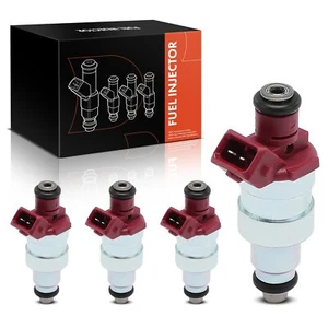 4x Fuel Injectors for Jeep Cherokee 1991-1995 Comanche 1991-1992 Wrangler 2.5L - Picture 1 of 9