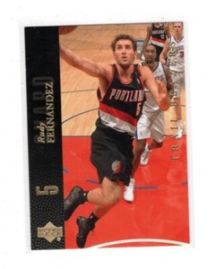 2008/09 Upper Deck Lineage SE #233 Rudy Fernandez Rookie Card