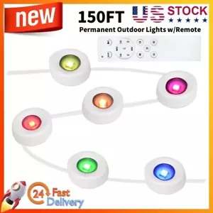 Permanent Outdoor Lights, 150ft with 108 LED Eaves Lights IP67 Waterproof Starry - Picture 1 of 18