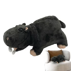hippo plush Doll 9.84 Inches Stuffed Animal Children's Christmas Gift - Picture 1 of 9