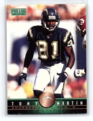1997 Pro Line Tony Martin San Diego Chargers #226 - Image 1 of 2