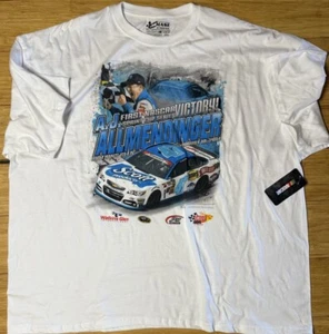 AJ Allmendinger Sprint Cup Series Champion NASCAR T-Shirt Chase Authentics 4XL - Picture 1 of 3