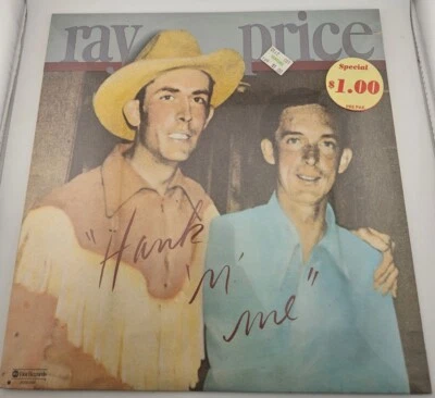 Ray Price Hank N Me Vinyl 1976 Lp - Sealed - Abc Dot DOSD 2062 - In Shrink - Image 1 of 4