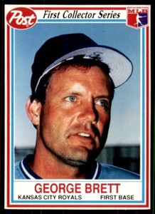 1990 Post Cereal #4 George Brett 45rr4x